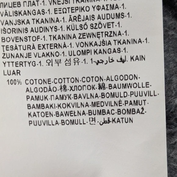 Versace Collection Gray Crewneck Sweatshirt with Black Graphic Logo - Picture 12 of 13